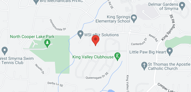 map of 5080 River Valley Drive SE